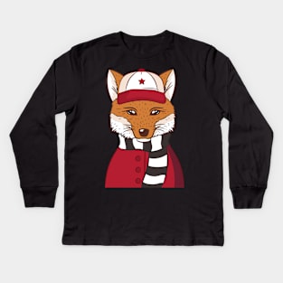 Mr fox Kids Long Sleeve T-Shirt